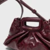 Crackled leather Milpli mini Clutch Crackled leather Milpli mini Clutch