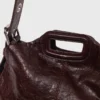 Crackled leather Miss M bag Crackled leather Miss M bag