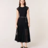 Crochet-knit maxi dress Crochet-knit maxi dress