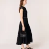 Crochet-knit maxi dress Crochet-knit maxi dress