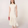 Crochet-knit maxi dress Crochet-knit maxi dress
