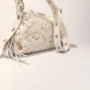 Crochet-knit mini Miss M bag Crochet-knit mini Miss M bag