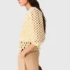 Crochet Rhinestone Cardigan