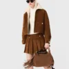 Cropped corduroy jacket Cropped corduroy jacket