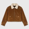 Cropped corduroy jacket Cropped corduroy jacket