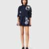 Cropped cotton shirt Cropped cotton shirt