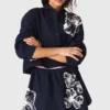 Cropped cotton shirt Cropped cotton shirt