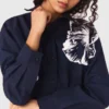 Cropped cotton shirt Cropped cotton shirt
