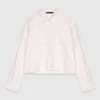 Cropped embroidered shirt Cropped embroidered shirt