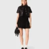 Cropped leather jacket Cropped leather jacket