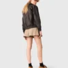 Cropped leather jacket Cropped leather jacket