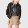 Cropped leather jacket Cropped leather jacket