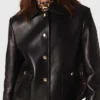 Cropped Leather Jacket Cropped Leather Jacket
