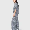 Cropped linen-blend shirt Cropped linen-blend shirt