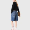 Cropped poplin shirt Cropped poplin shirt