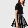 Cropped short sleeve cardigan Cropped short sleeve cardigan