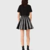 Cropped short sleeve cardigan Cropped short sleeve cardigan