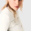 Cropped tweed jacket