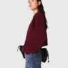 Cropped wool-blend cardigan Cropped wool-blend cardigan