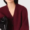 Cropped wool-blend cardigan Cropped wool-blend cardigan
