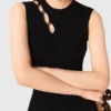 Cutaway rib knit maxi dress Cutaway rib knit maxi dress