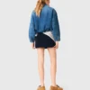 Denim bomber jacket Denim bomber jacket