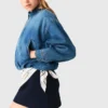 Denim bomber jacket Denim bomber jacket