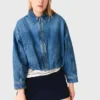 Denim bomber jacket Denim bomber jacket