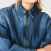 Denim bomber jacket Denim bomber jacket