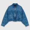Denim bomber jacket Denim bomber jacket
