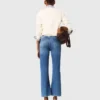 Denim jeans with pockets Denim jeans with pockets