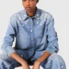 Denim shirt jacket Denim shirt jacket