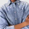 Denim shirt jacket Denim shirt jacket