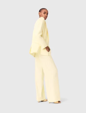 Double-breasted suit jacket