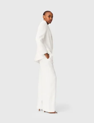 Double-breasted suit jacket