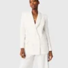 Double-breasted suit jacket
