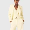 Double-breasted suit jacket