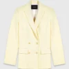 Double-breasted suit jacket