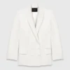 Double-breasted suit jacket