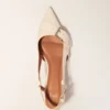 Double buckle slingback pump Double buckle slingback pump