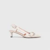 Double buckle slingback pump Double buckle slingback pump