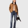 Double-faced coat with removable collar Double-faced coat with removable collar