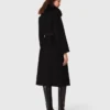 Double-faced coat with removable collar Double-faced coat with removable collar