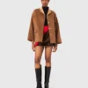 Double-faced mid-length coat Double-faced mid-length coat