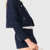 Embellished Cropped blazer Embellished Cropped blazer