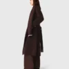 Embroidered double-faced coat Embroidered double-faced coat