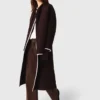 Embroidered double-faced coat Embroidered double-faced coat