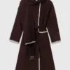 Embroidered double-faced coat Embroidered double-faced coat