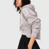 Embroidered logo cropped sweatshirt Embroidered logo cropped sweatshirt