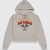 Embroidered logo cropped sweatshirt Embroidered logo cropped sweatshirt